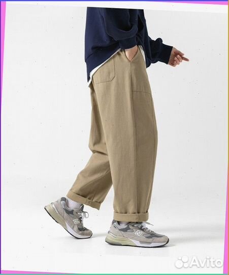 Широкие штаны карго (s - xxl)