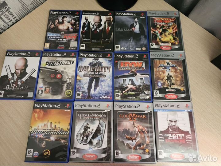 Лицензионные игры PS2