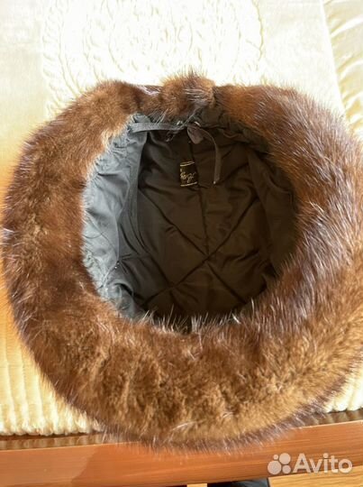 Шляпа норковая женская