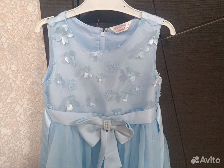 Нарядное платье для девочки 98 104