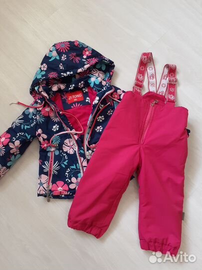 Куртка и комбинезон для девочки