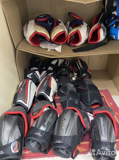 Магазин Налокотники хоккейные нов JR bauer 1x lite