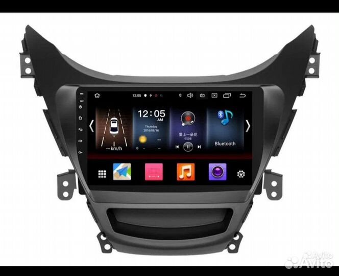 Android на hyundai solaris соната elantra