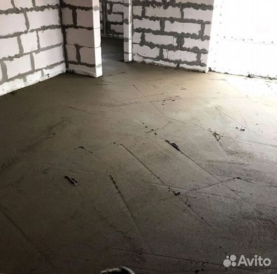 Полусухая стяжка пола