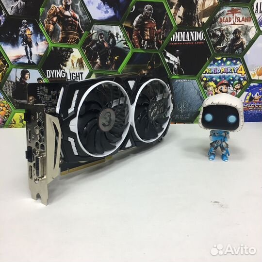 Видеокарта Nvidia GeForce Msi Armor GTX 1060 6 Gb