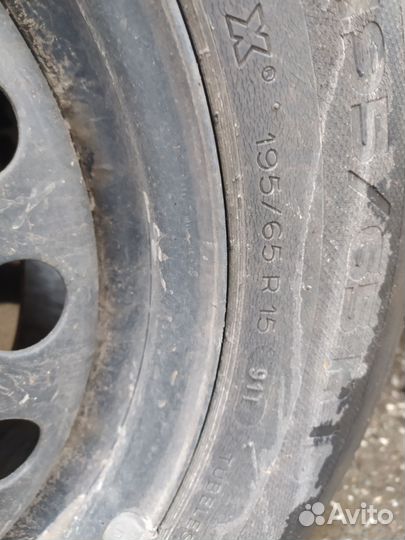 Колеса в сборе r15 летние