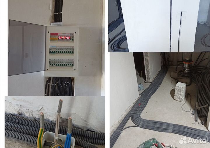 Электромонтажные работы, электрик