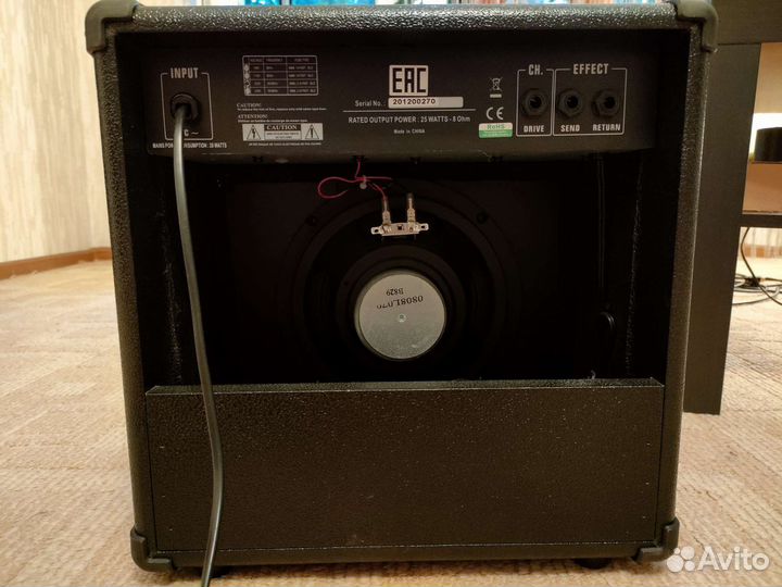 Гитарный комбоусилитель Leem s25rg 25w