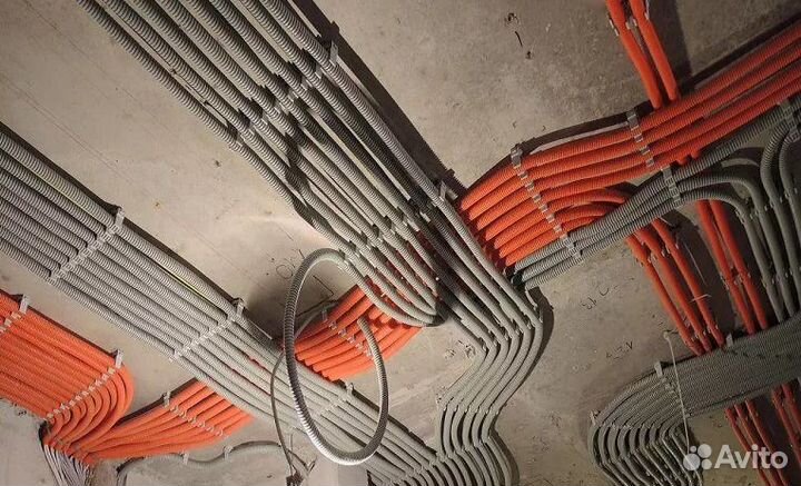 Электрик, услуги электрика, Электромонтаж