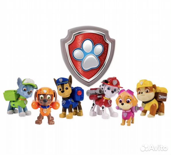 Щенячий патруль фигурки героев новые