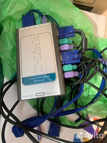 Kvm переключатель D-link