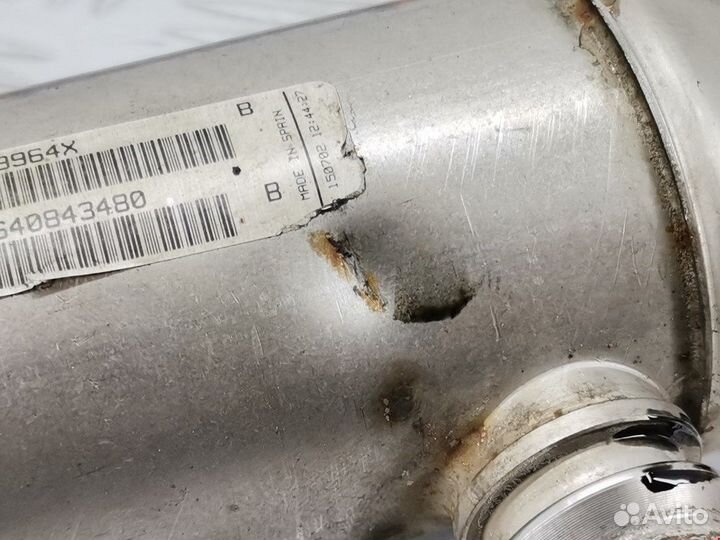 Радиатор системы егр для Peugeot-Citroen 807