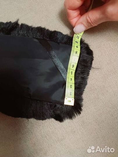 Меховой воротник новый