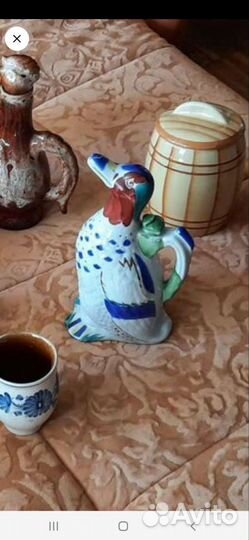 Утка кувшин графин. лфз