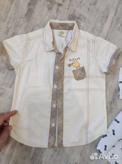 Рубашки на мальчика 80, 86 и 92 размер