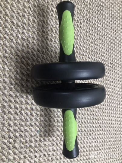 Ролик для пресса двойной