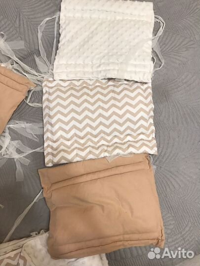 Бортики в детскую кроватку бу