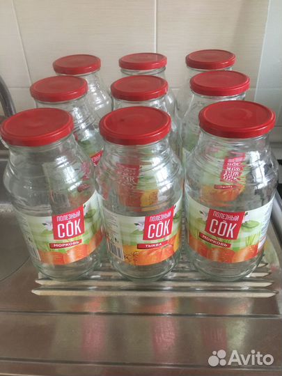 Банки стеклянные 2 литра