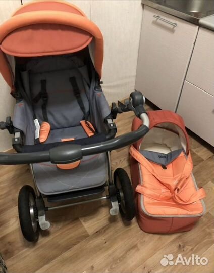 Коляска 2 в 1 бу