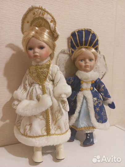 Кукла фарфоровая, Снегурочка, Remeco Collection