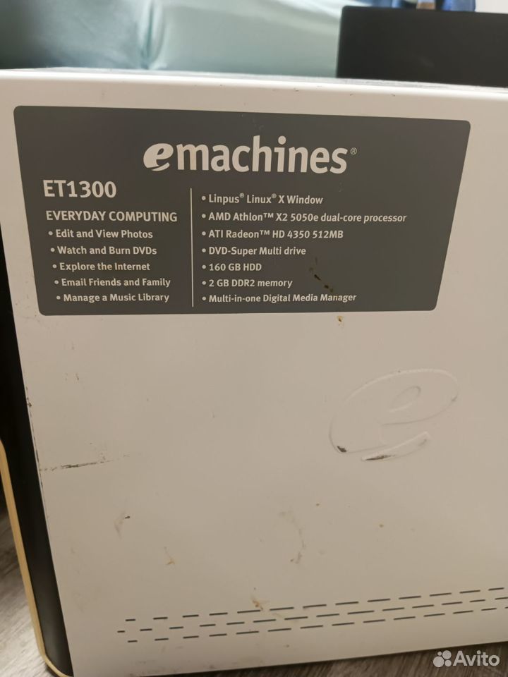 Системный блок emachines ET 1300