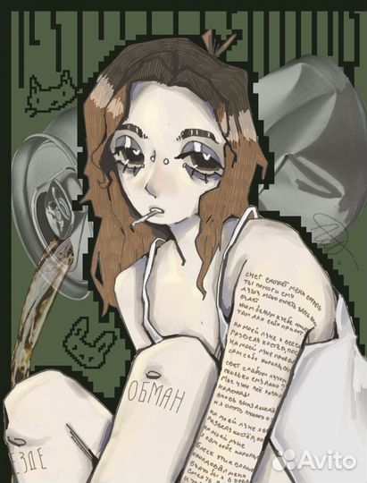 Рисунки на заказ арт