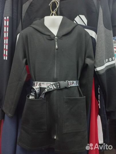 Пальто для девочки демисезонное