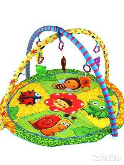 Развивающий игровой детский коврик