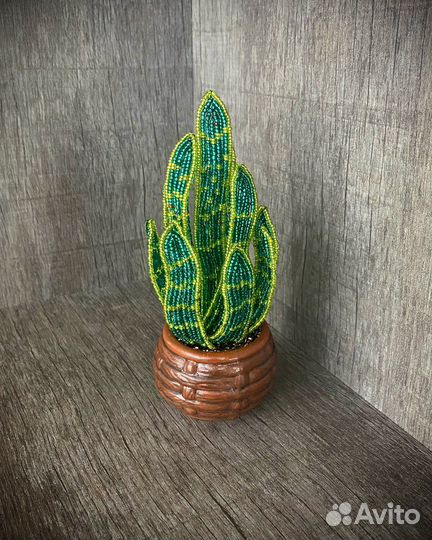 Цветы из бисера