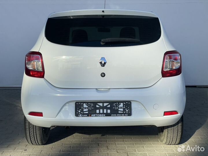 Renault Sandero 1.6 МТ, 2017, 112 000 км