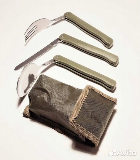 Ложка вилка нож для похода