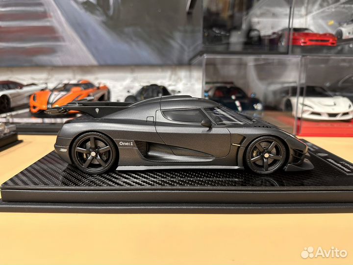 FrontiArt Koenigsegg ONE:1 (F033-174) Carbon 1:18