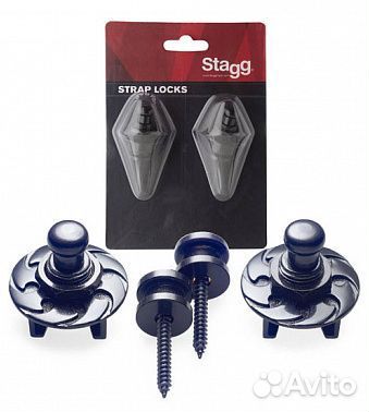 Кнопки для ремня stagg SSL1 BK