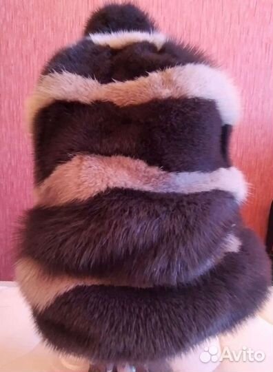 Шапка норковая новая