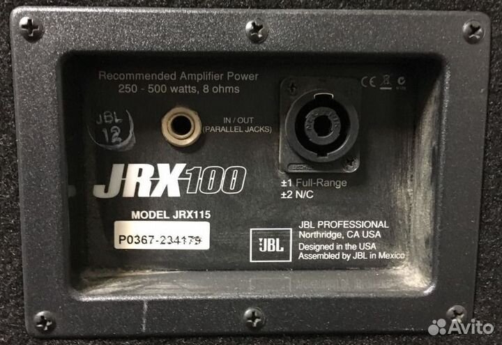 Колонки JBL 1000W 2шт JRX-115 Мексика Pro Акустика