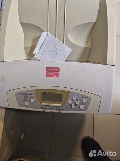 Цветной принтер Ricoh sp c420dn без картриджей