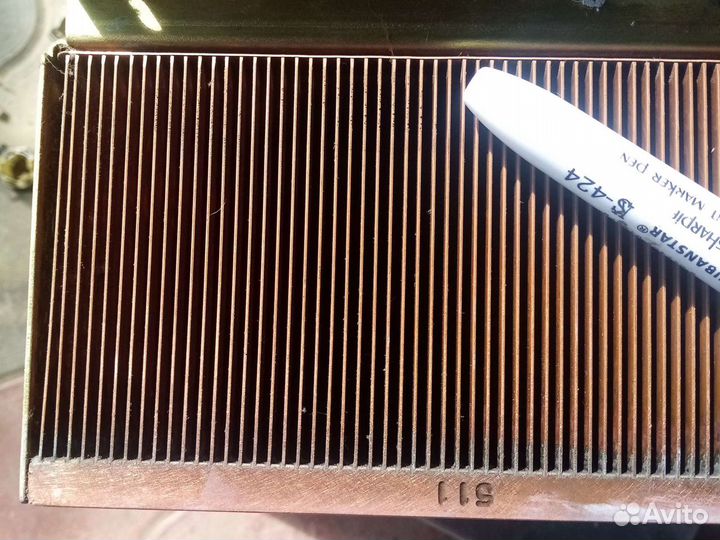 Медные радиаторы для радиоэлектроники