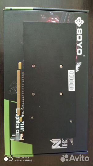 Видеокарта rx580 8gb soyo