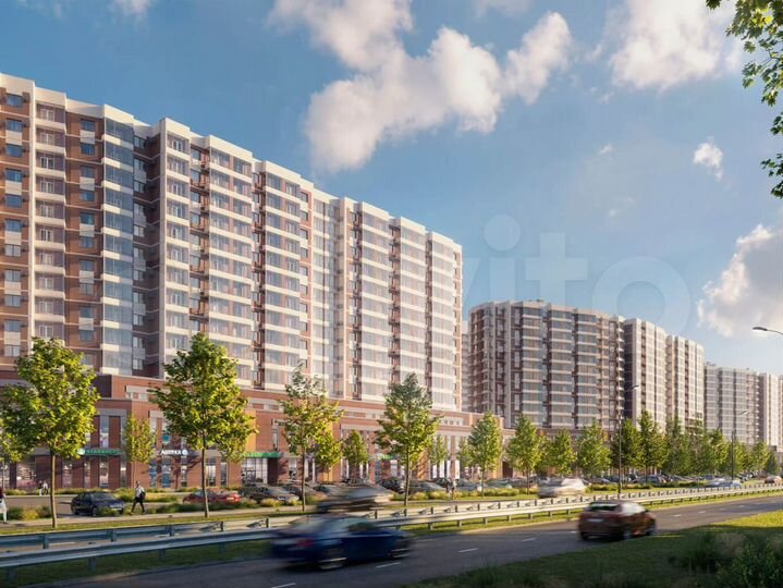 1-к. квартира, 44,6 м², 17/24 эт.