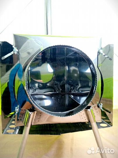 Печь туристическая Средняя на 30 л. c 3D экранами