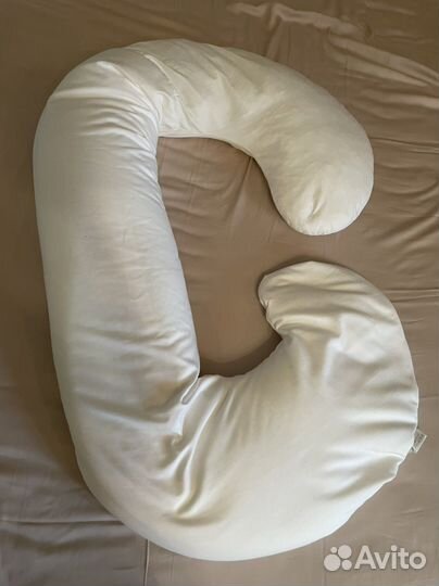 Подушка для беременных (для кормления) с шариками