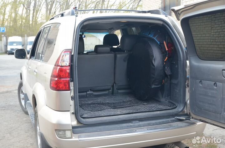 Крепление запасного колеса Toyota Prado 120 Lexus