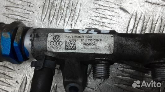 Топливная рампа дизельная skoda superb 2 (5TD03BB01)