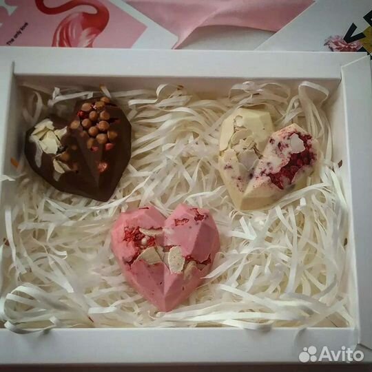 Шоколадные Валентинки на 14 февраля