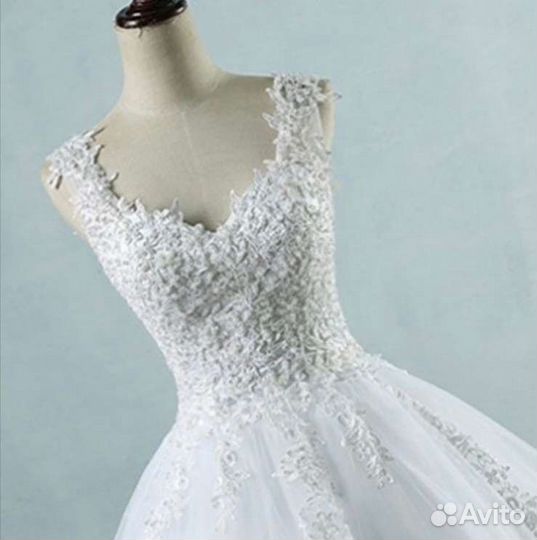 Свадебное платье новое 48 - 50