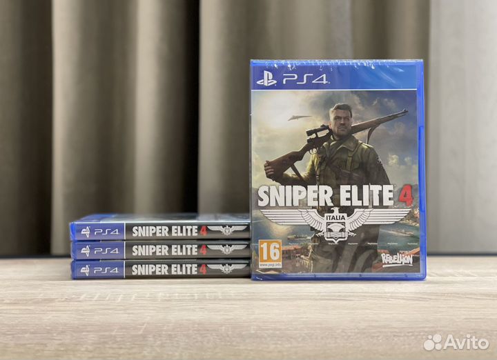 Sniper Elite 4 PS4 (новый)