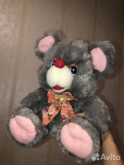 Мягкая игрушка, котёнок в переноске