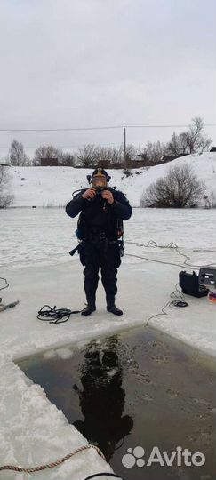Водолаз Услуги Водолаза Подводный Поиск