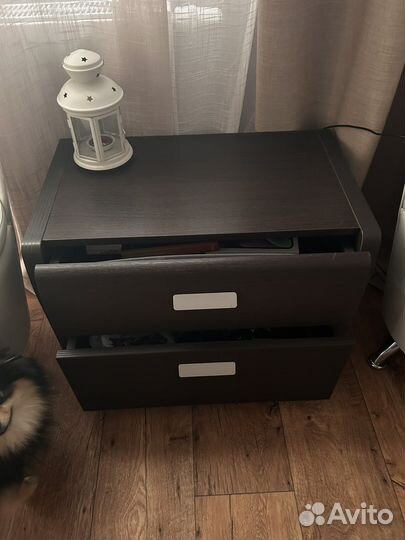 Тумба прикроватная лазурит (серия илона)