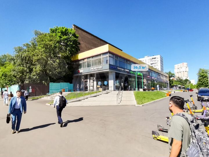 Помещение с арендатором 36 м2, м. Селигерская